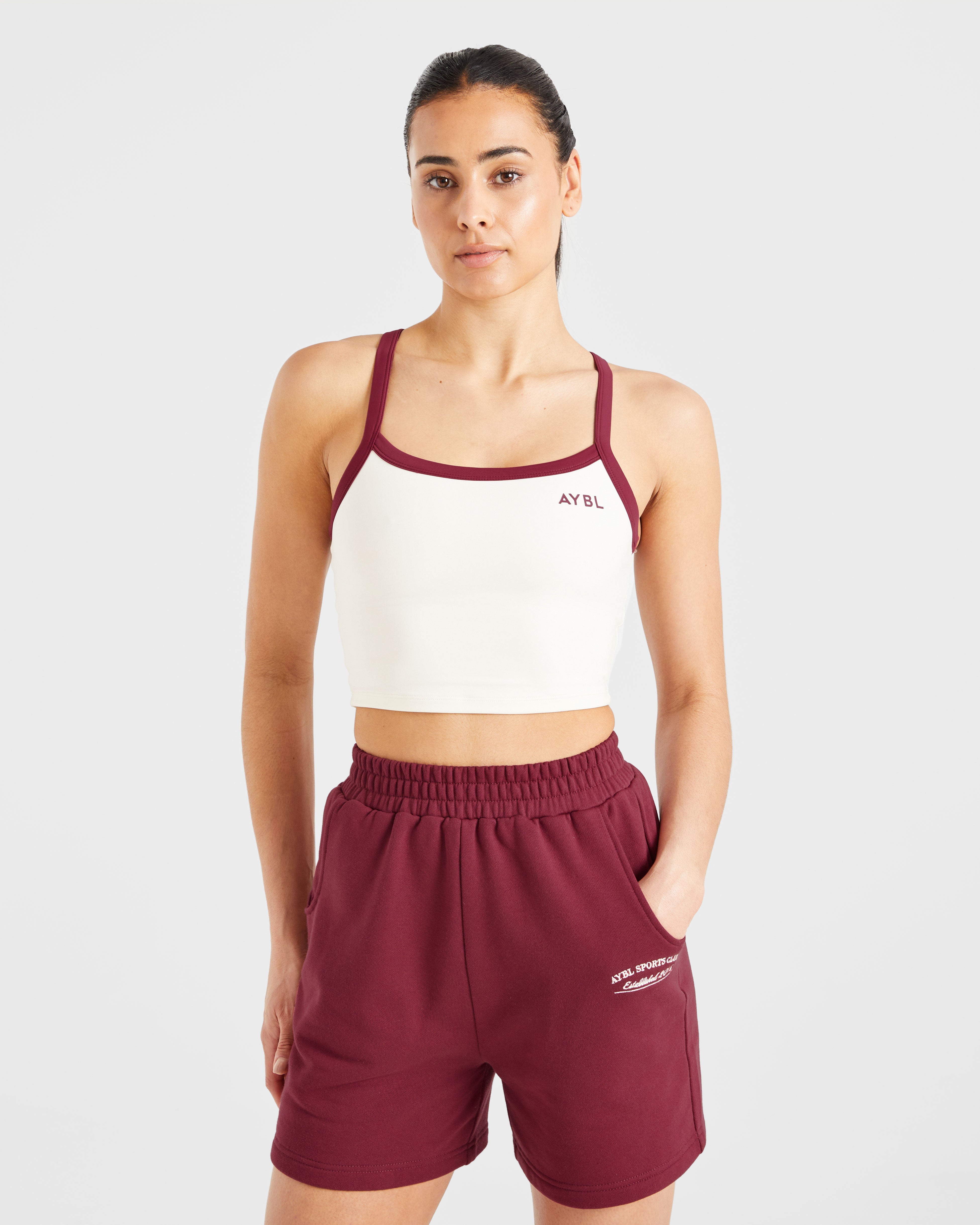 Courtside Tank Top - Off White