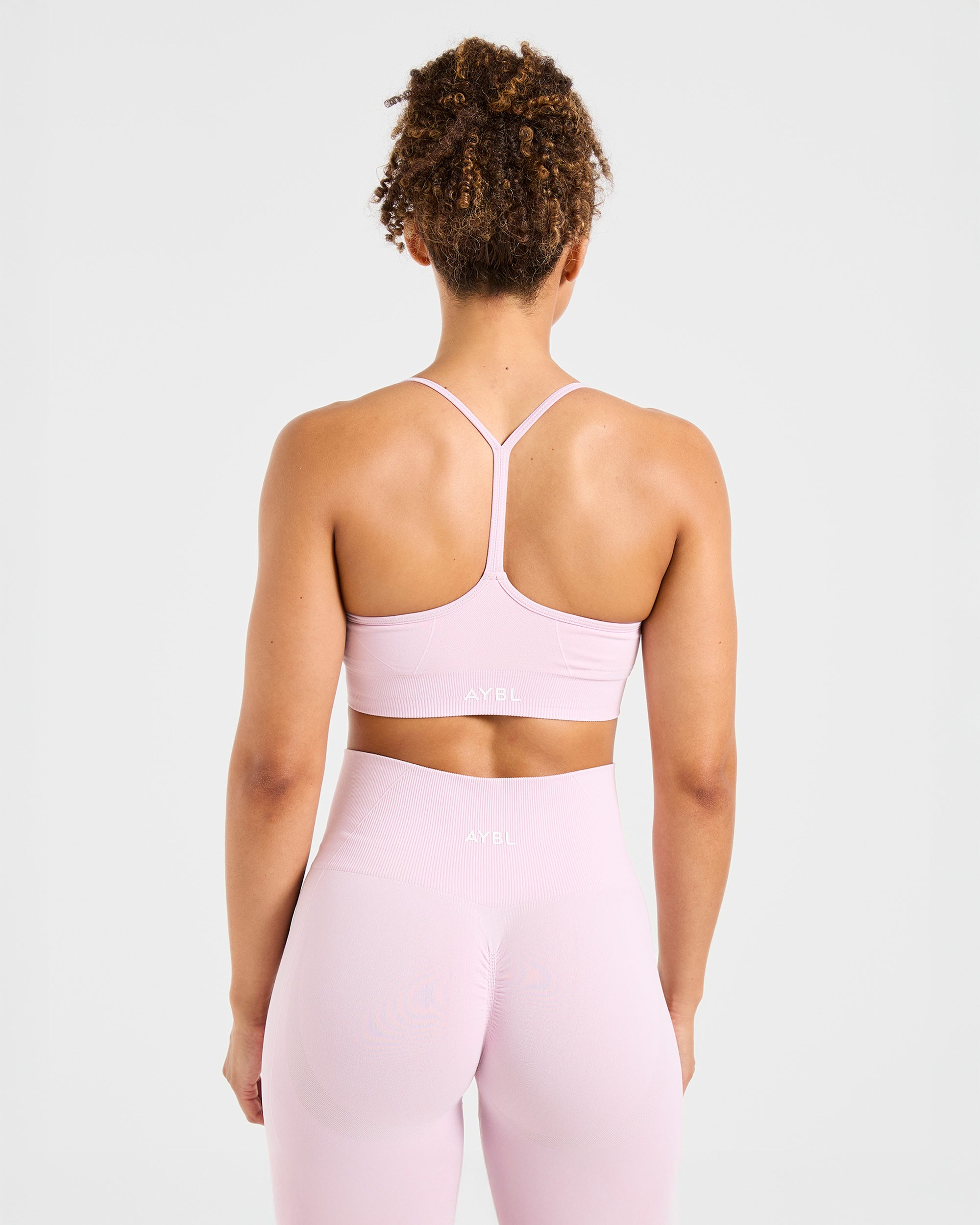 Empower Seamless Sports Bra - Iced Pink