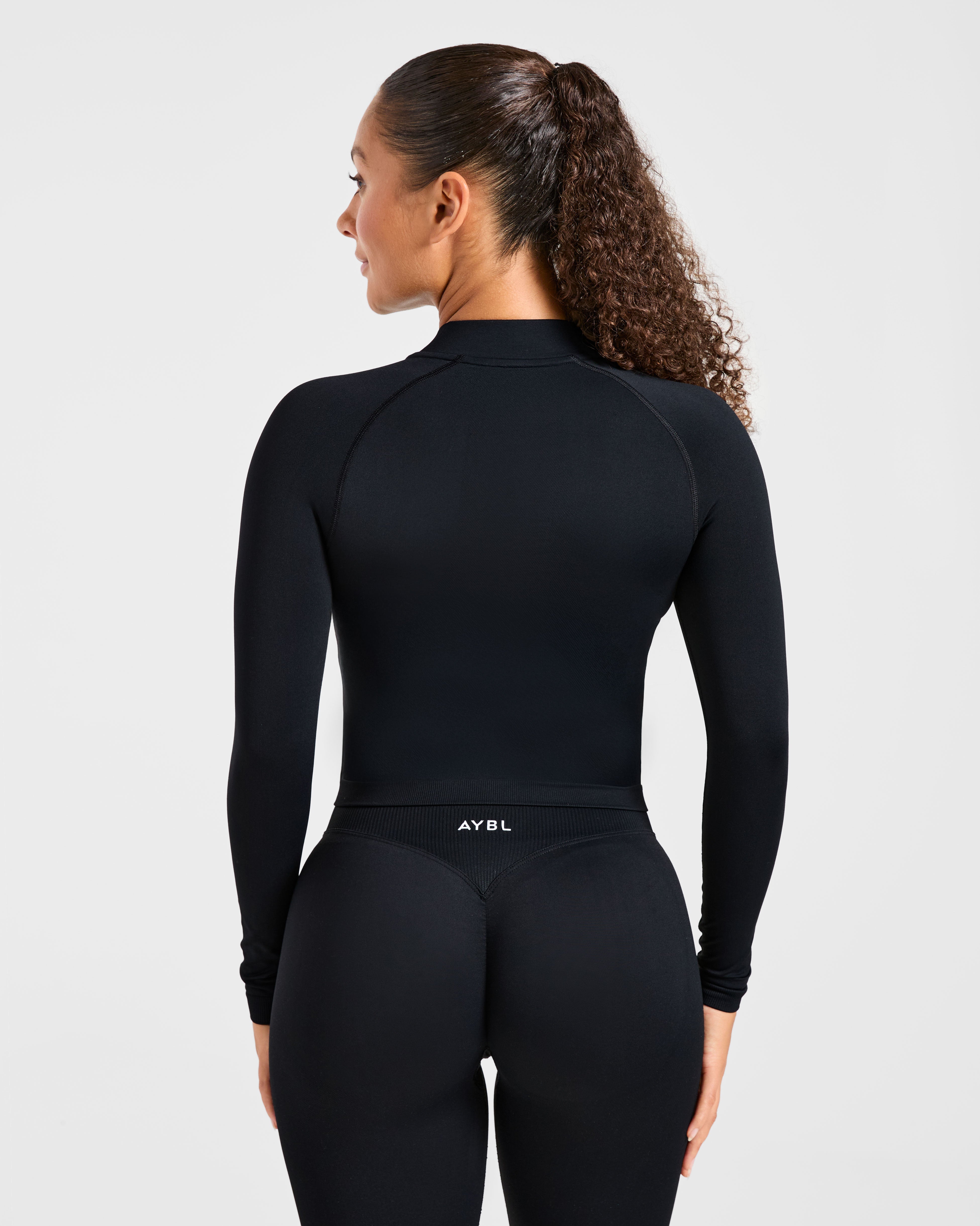 Enhance Seamless Jacket - Black