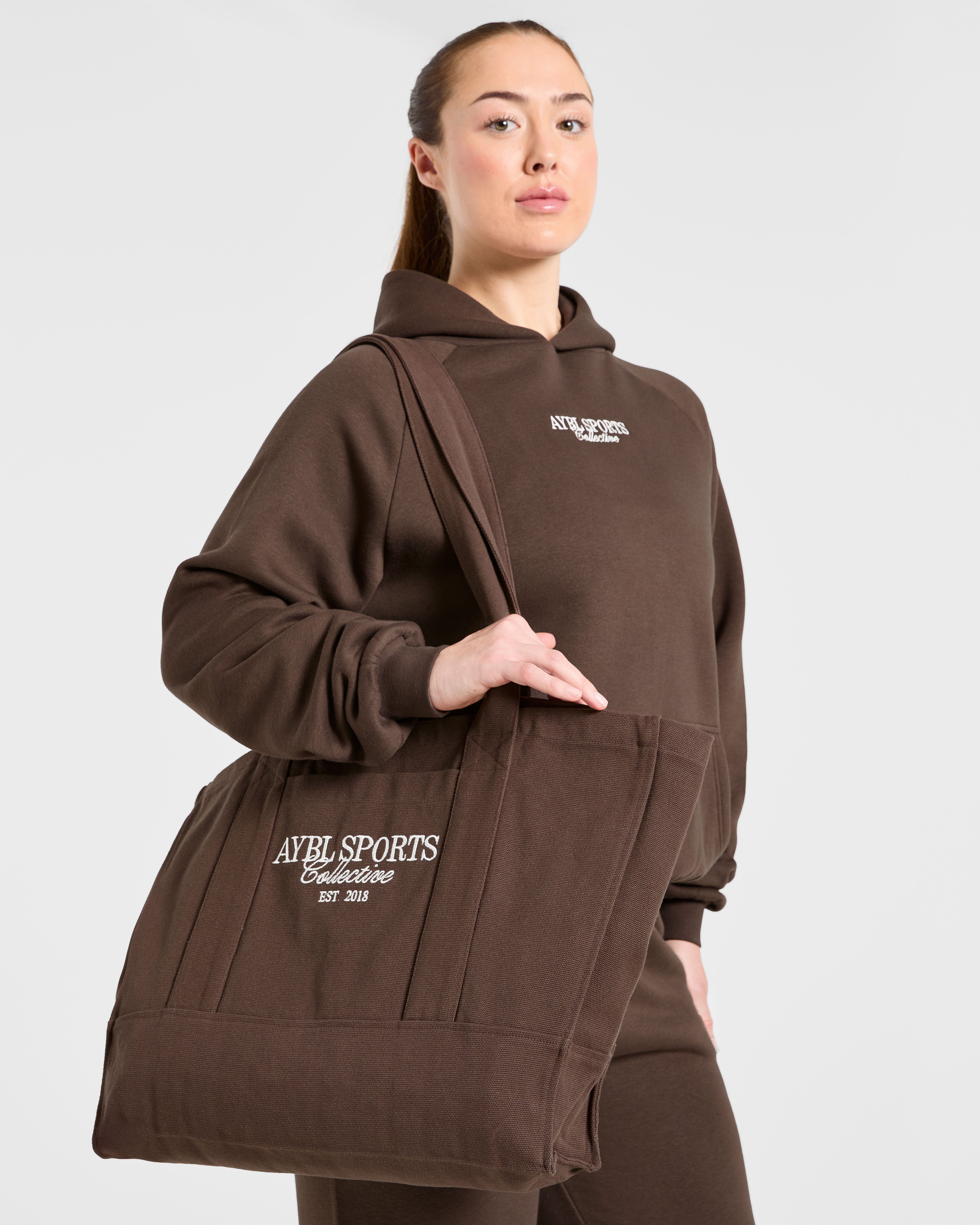 Sports Collective Tote Bag - Brown